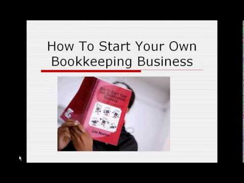 Start A Bookkeeping Business